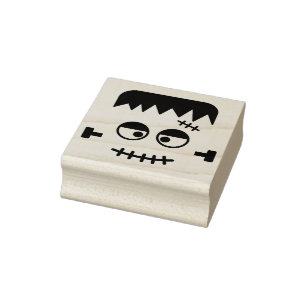 Halloween Frankenstein Einladung oder Karte Gummistempel