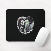 Halloween Frankenstein Lovers Mousepad (Mit Mouse)