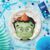 Halloween Frankenstein Monster Kindergeburtstag Pa Pappteller (Party)