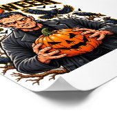 Halloween Frankenstein-Monster Poster (Ecke)