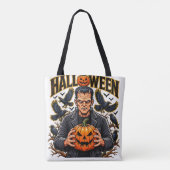 Halloween Frankenstein-Monster Tasche (Rückseite)