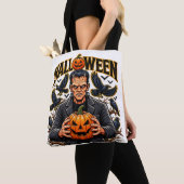 Halloween Frankenstein-Monster Tasche (Von Nahem)