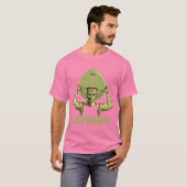 Halloween Frankenstein surfen T-Shirt (Vorne ganz)