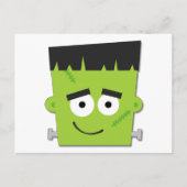 Halloween Frankenstein T - Shirt und Geschenke Postkarte (Vorderseite)