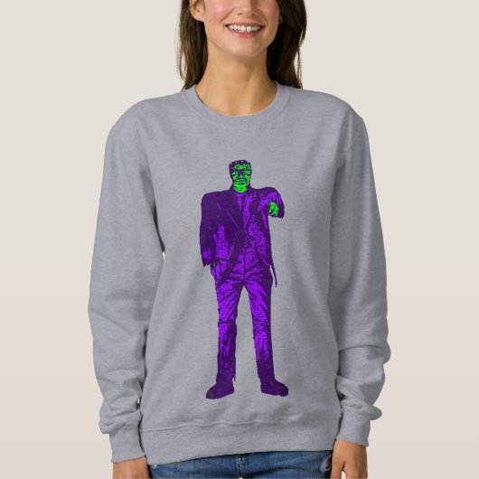 halloween frankensteinmonster gruselig sweatshirt (Vorderseite)