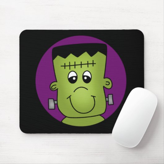 Halloween Frankie Mousepad (Mit Mouse)