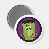 Halloween Frankie Tshirts und Geschenke Magnet (Vorderseite/Rückseite)