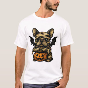 Halloween Französische Bulldogge � Süße Gruselhund T-Shirt