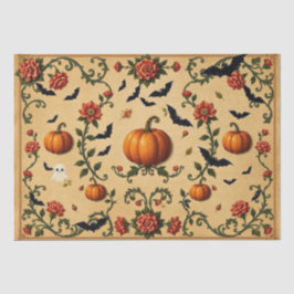 Halloween-Französisches Muster Seidenpapier