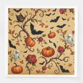 Halloween Französisches Musterpapier Napkin Serviette