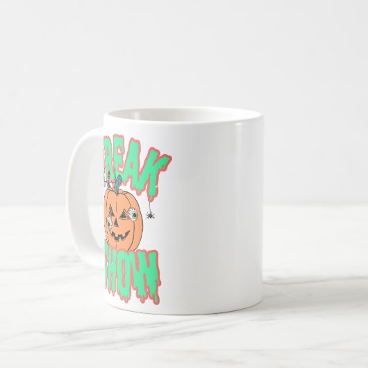 Halloween-Freak Kaffeetasse (Vorderseite Links)