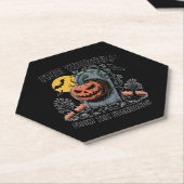 Halloween frei von Standards.jpg Untersetzer (angewinkelt)