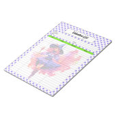 Halloween-Freiwilligenliste Notizblock (angewinkelt)