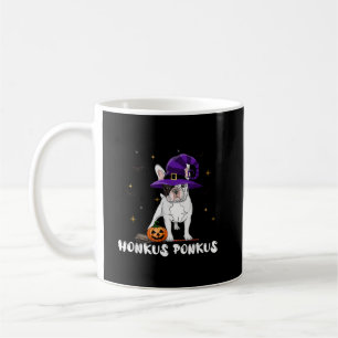 Halloween French Bulldog Hexe Honkus Ponkus Kaffeetasse