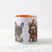 Halloween French Bulldogs Tasse (Zentrum)