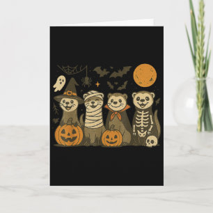Halloween-Frettier-Kostüme Geist Hexe Mumie Männer Karte
