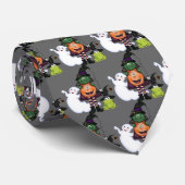 Halloween-Freund-Krawatte Krawatte (Gerollt)