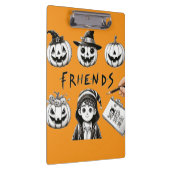 Halloween-Freunde Klemmbrett (Rechts)