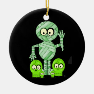 Halloween-Freundverzierung Keramik Ornament