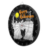 halloween Friedhof Dartscheibe (Vorderseite rechts)