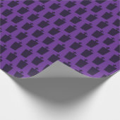 Halloween-Friedhof Geschenkpapier (Ecke)
