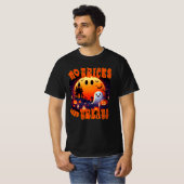 Halloween Friedhof mit niedlichem, fröhlich lächel T-Shirt (Vorne ganz)