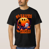 Halloween Friedhof mit niedlichem, fröhlich lächel T-Shirt (Vorderseite)