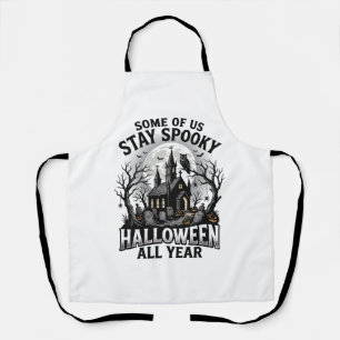 Halloween-Friedhof-Shirt für Fans der spooky-Saiso Schürze