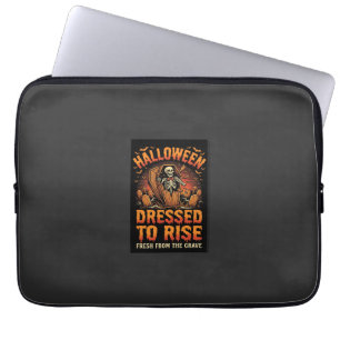 Halloween-Friedhofs-Kostüm-Erwachen Laptopschutzhülle