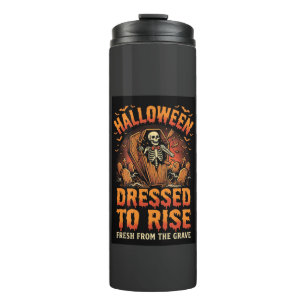 Halloween-Friedhofs-Kostüm-Erwachen Thermosbecher