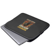 Halloween-Friedhofs-Schabernack Laptopschutzhülle (Vorne Knopf)