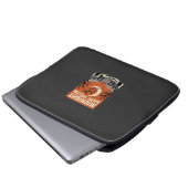 Halloween-Friedhofs-Schreck Laptopschutzhülle (Vorne Knopf)
