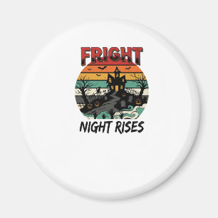 Halloween-Friedhofs-Schreckensnacht Magnet