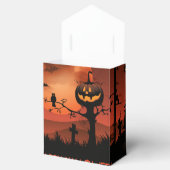 Halloween Friedhofszenen Kürbisbattentaummond Geschenkschachtel (Geöffnet)