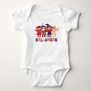 Halloween Friends   Baby First Halloween Baby Strampler