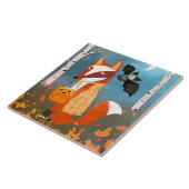 Halloween Friends Keramik Kitchen Tile Fliese (Seite)