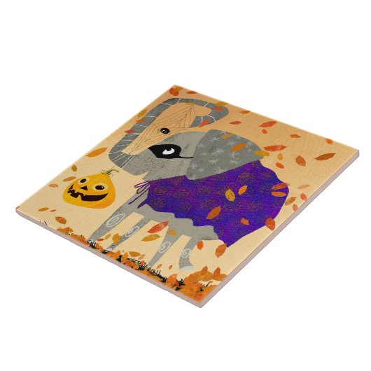 Halloween Friends Keramik Kitchen Tile Fliese (Seite)