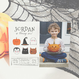 Halloween Friends Modern Boy Birthday Foto