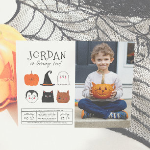 Halloween Friends Modern Boy Birthday Foto
