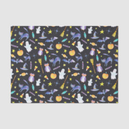 Halloween Friends-Muster Seidenpapier