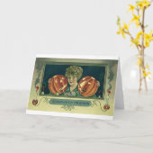 Halloween Friends - Pumpkins Karte (Gelbe Blume)