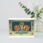 Halloween Friends - Pumpkins Postkarte (Stehend Vorderseite)