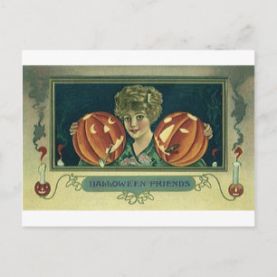 Halloween Friends - Pumpkins Postkarte
