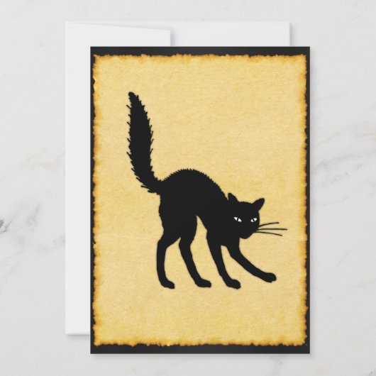 Halloween Fright Night Einladung (Rückseite)