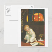 Halloween Fright Postkarte (Vorne/Hinten)