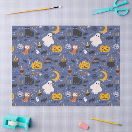 Halloween Fright Seidenpapier (Basteln)