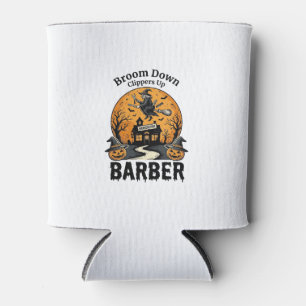 Halloween-Friseur-Shirt Witchy Heunted Salon Pun_1 Dosenkühler
