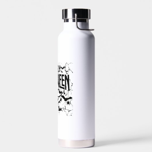 Halloween Frohes Halloween Trinkflasche (Links)