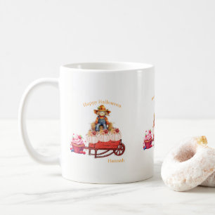 Halloween Frohes Halloween Vogelscheuchen-Tasse Kaffeetasse