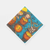 Halloween Frolics - Servietten aus Papier (Ecke)